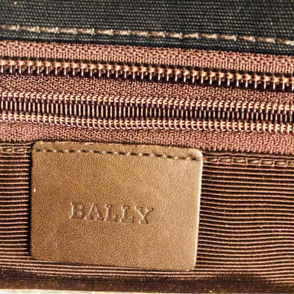 Bally canvas handbag - Picture 6 of 10